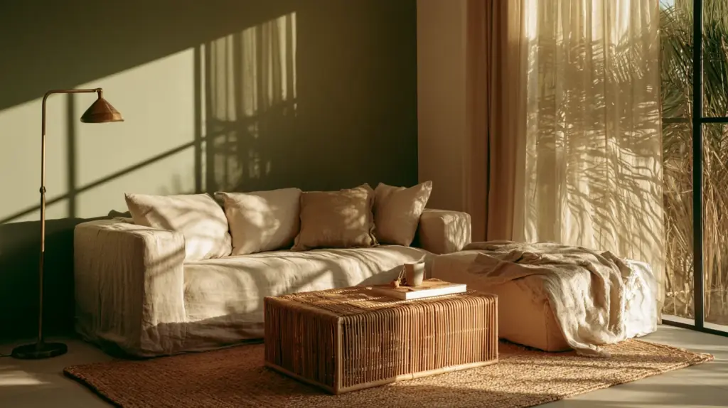 Relax Corner – Soft Blue Retreat