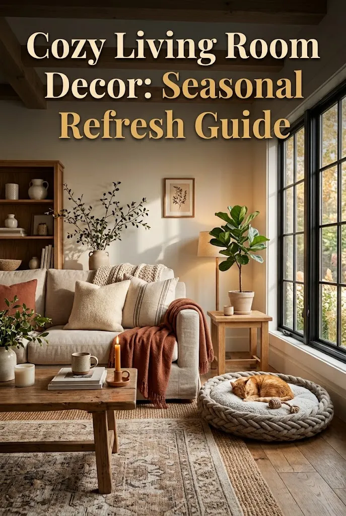 Seasonal Cozy Living Room
