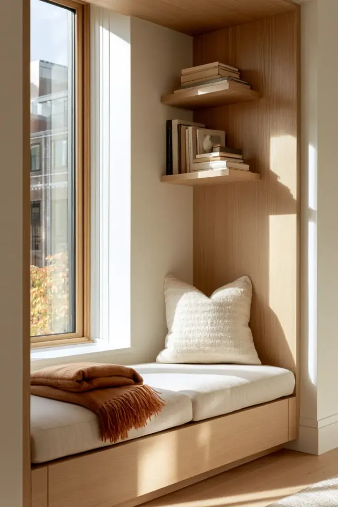 Small Space Idea – Window Seat Nook