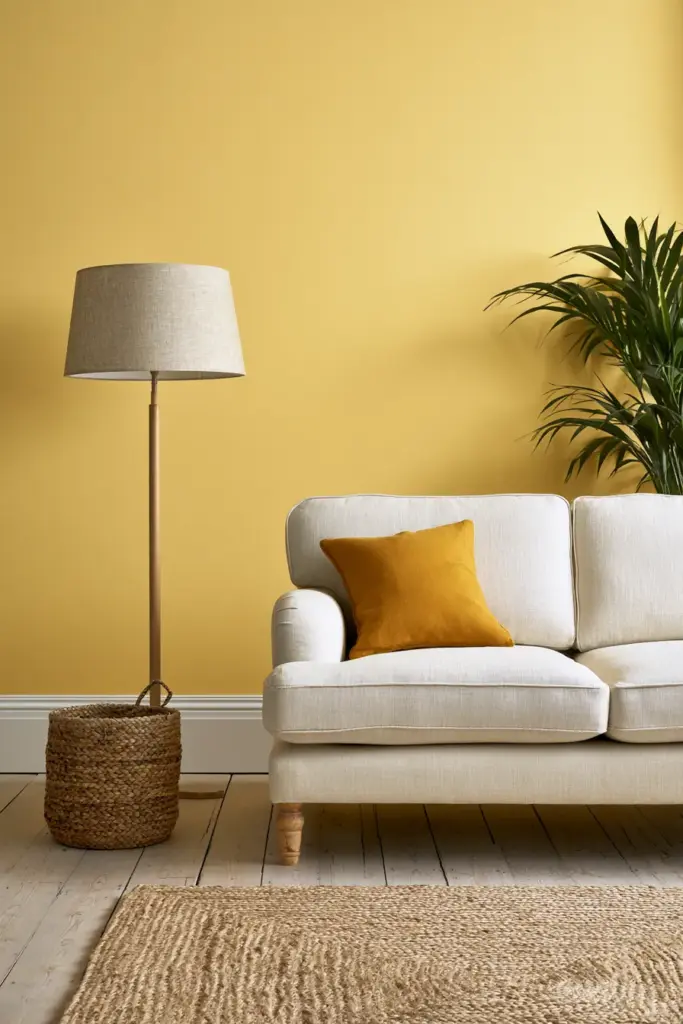 Small Space Yellow Accent