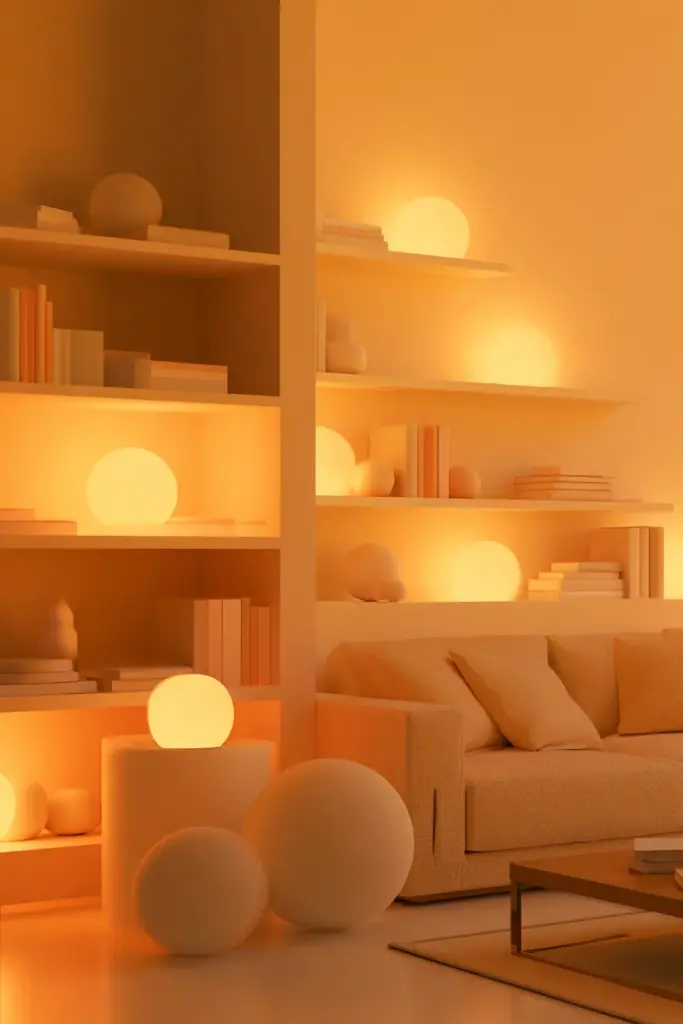 Smart Lighting Evening Scene