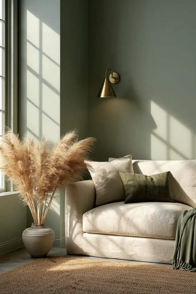 Soft Sage Palette Room