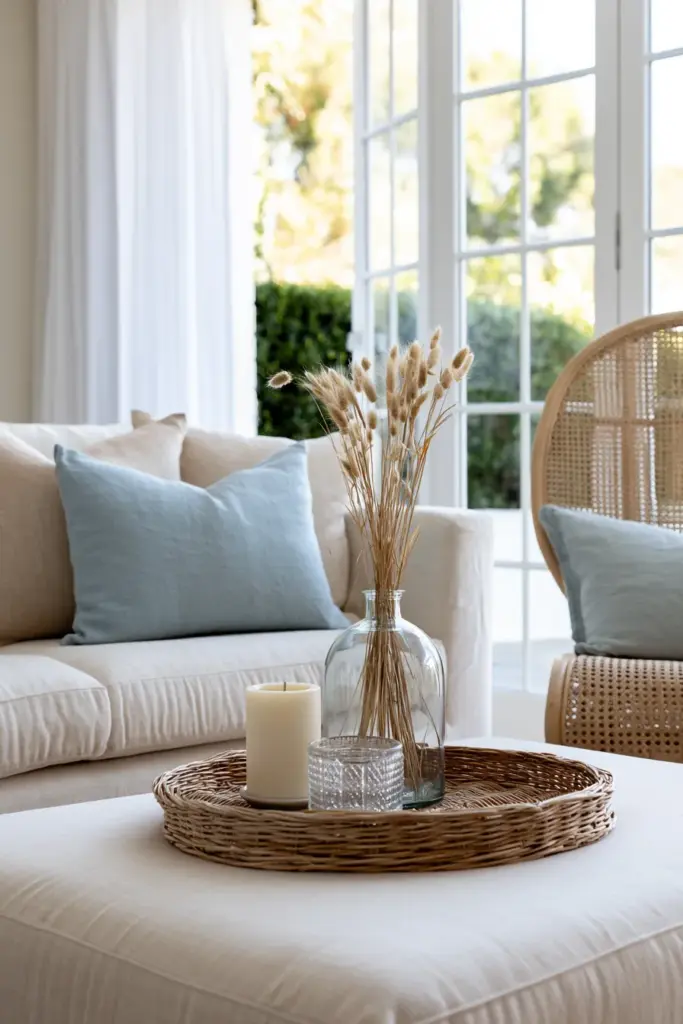 Summer Cozy Living Room Decor