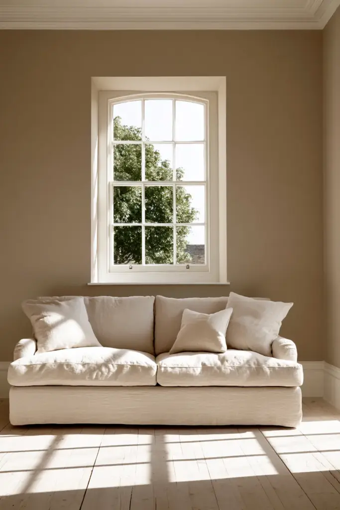 Sunlit North-Facing Living Room