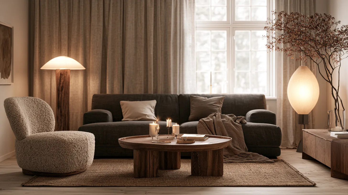 Tech-Free Cozy Living Room