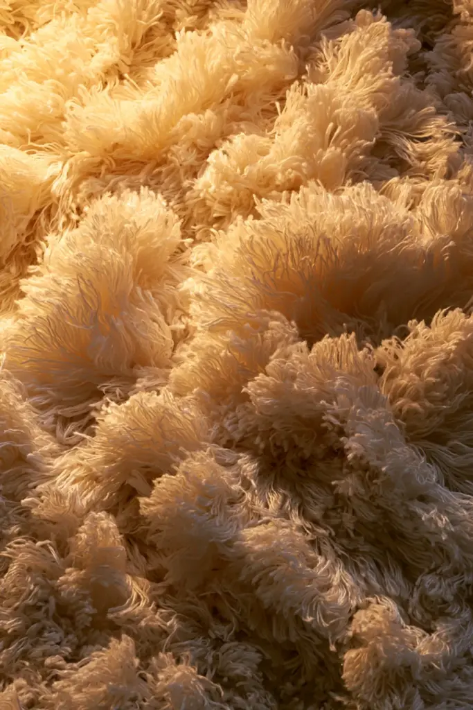 Texture Close-Up – Shag Rug Warmth