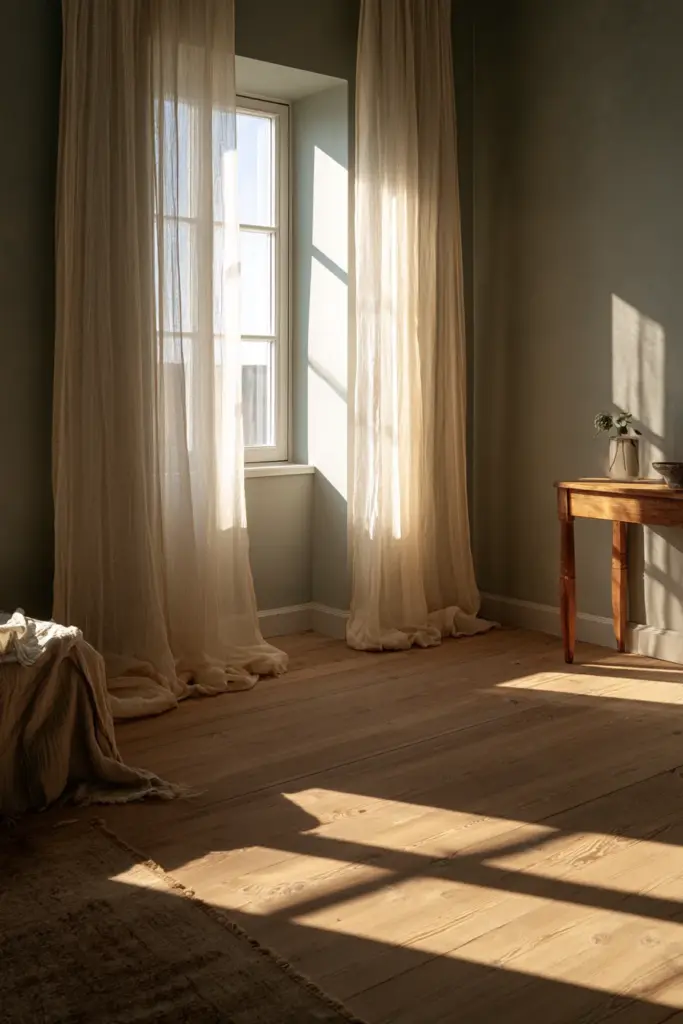 Tropical Light Study – West-Facing Room