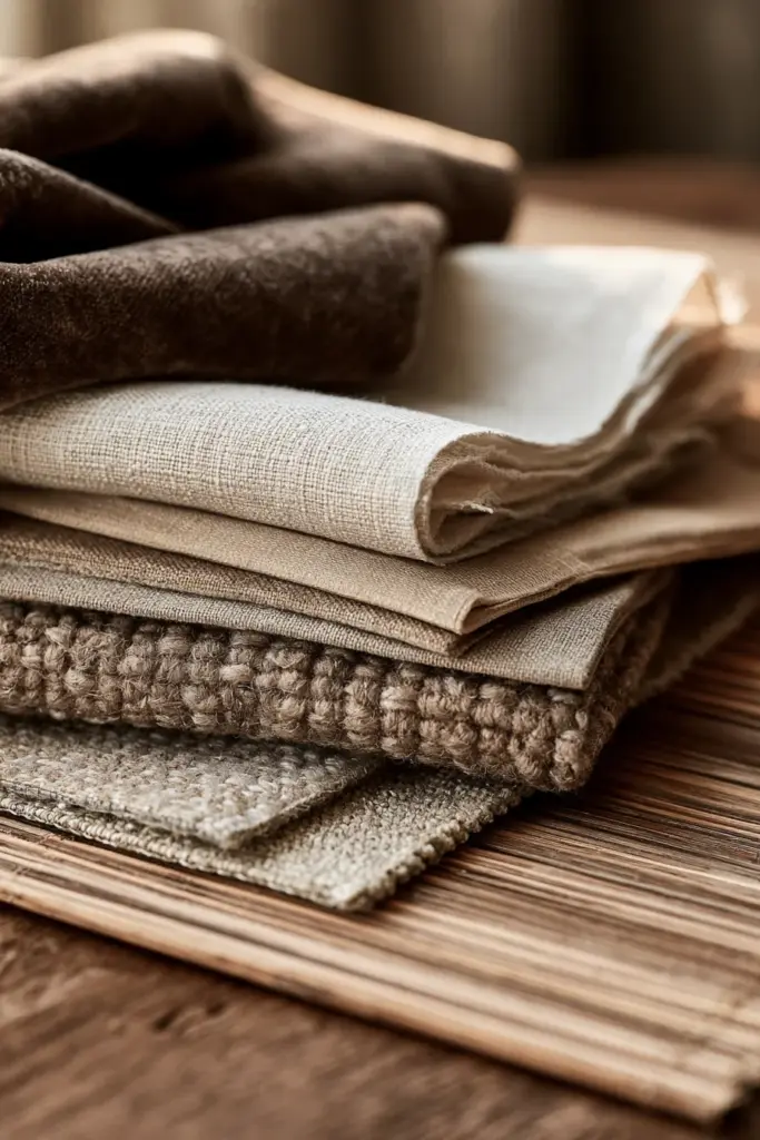 Velvet vs Linen Fabric Texture