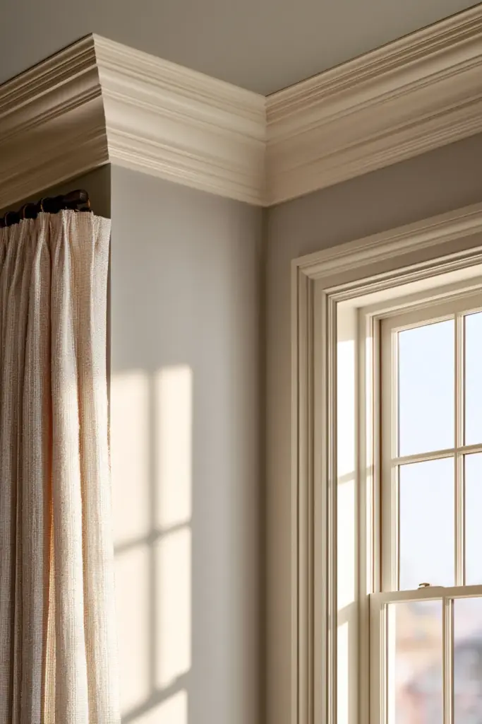 Wall, Trim, Ceiling & Curtain Pairing