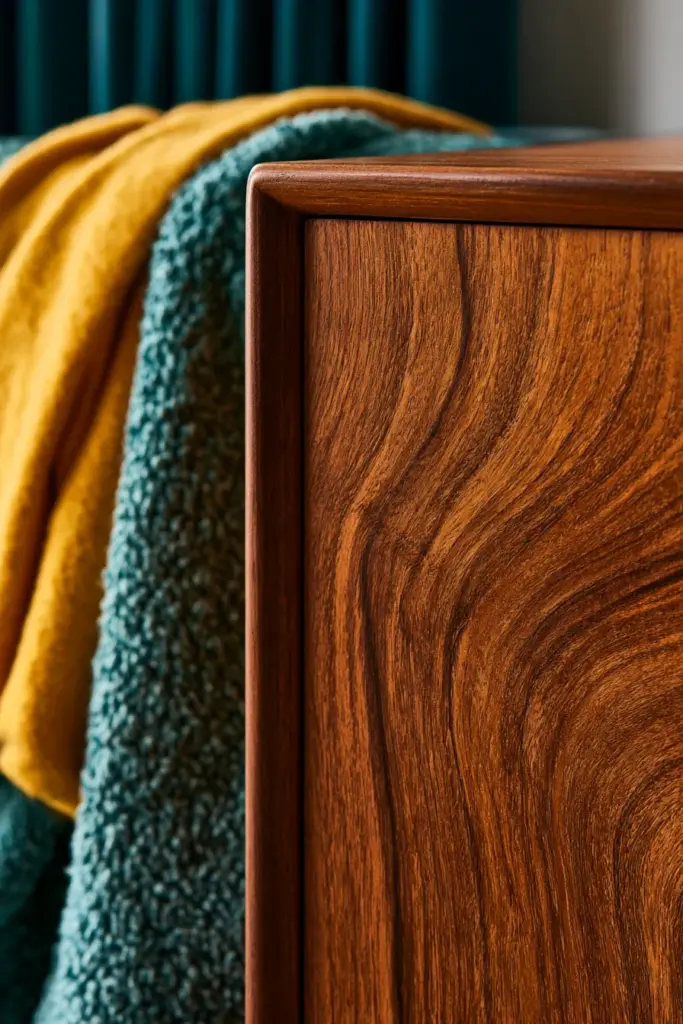 Walnut and Teak Wood Pairing