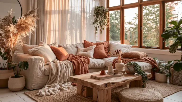 Warm Cozy Living Room