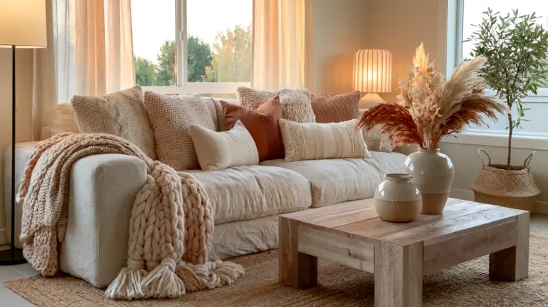 Warm Cozy Living Room