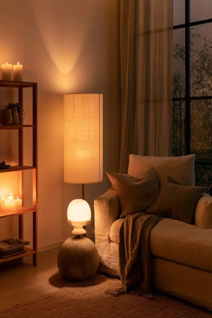 Warm Layered Lighting
