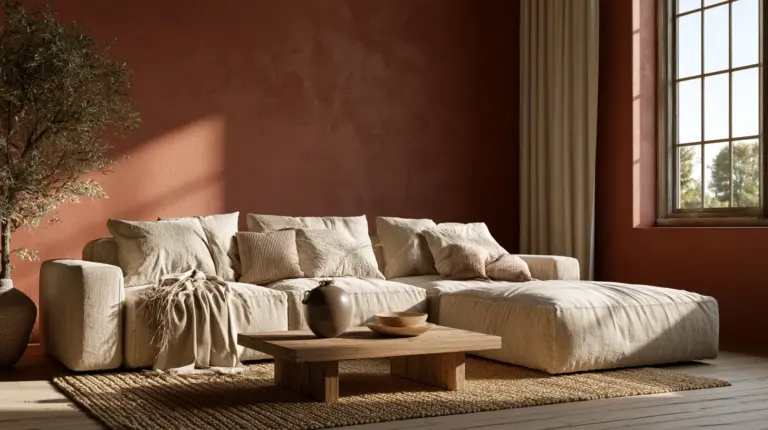 Warm Living Room Palette