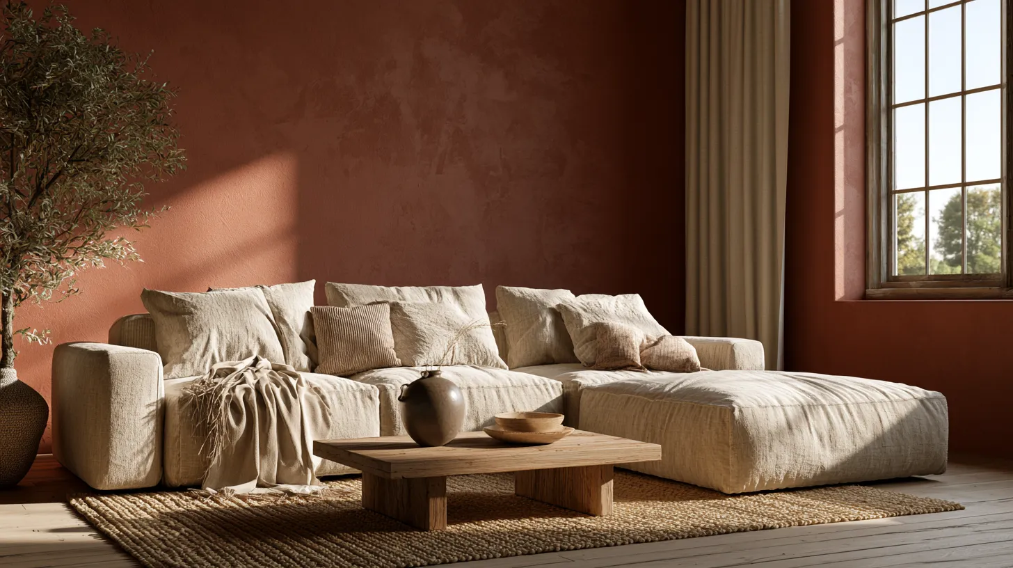 Warm Living Room Palette