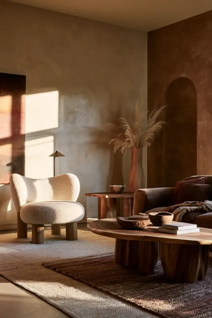 Warm Neutral Palette Living Room